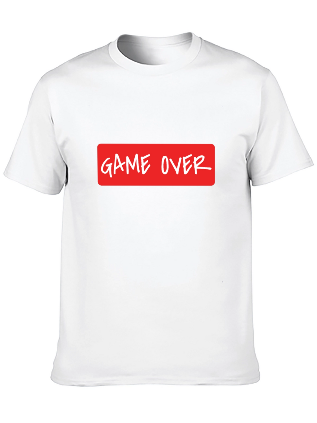Game Over Graphic Print T-Shirt