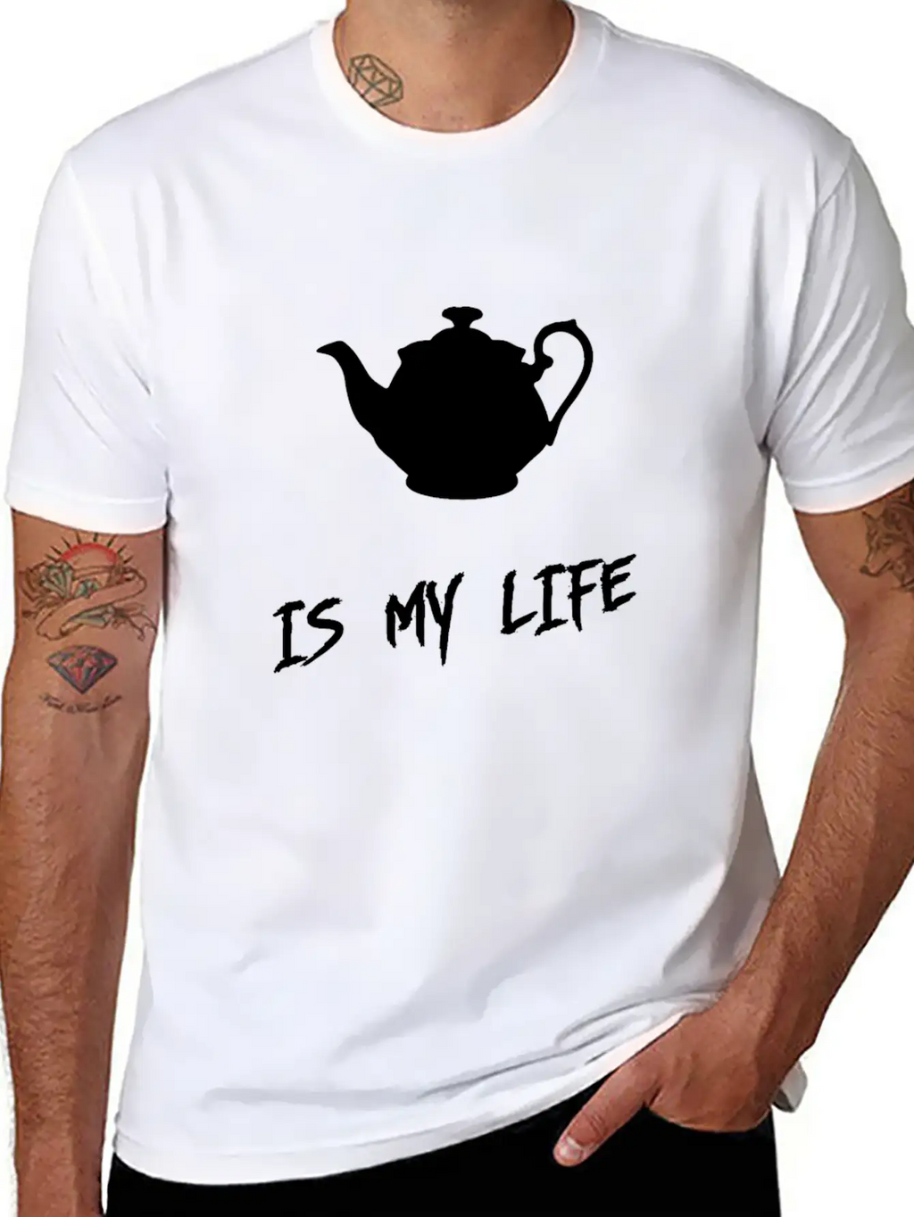 Tea Is My Life Essential Cotton Tee For Daily Outfits – Unisex Style