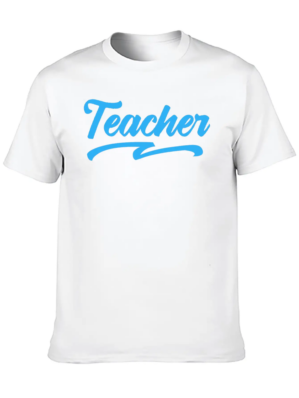 Teacher Typography Text Essential Cotton Tee For Daily Outfits – Unisex Style