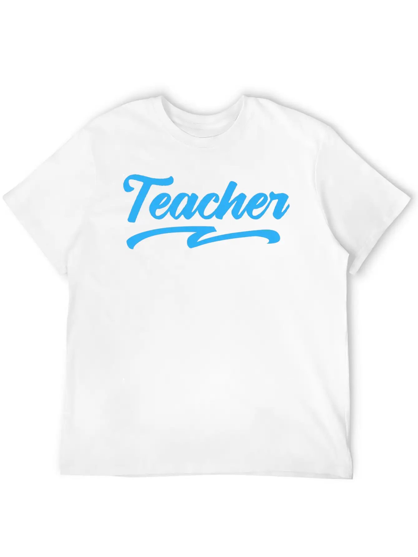 Teacher Typography Text Essential Cotton Tee For Daily Outfits – Unisex Style