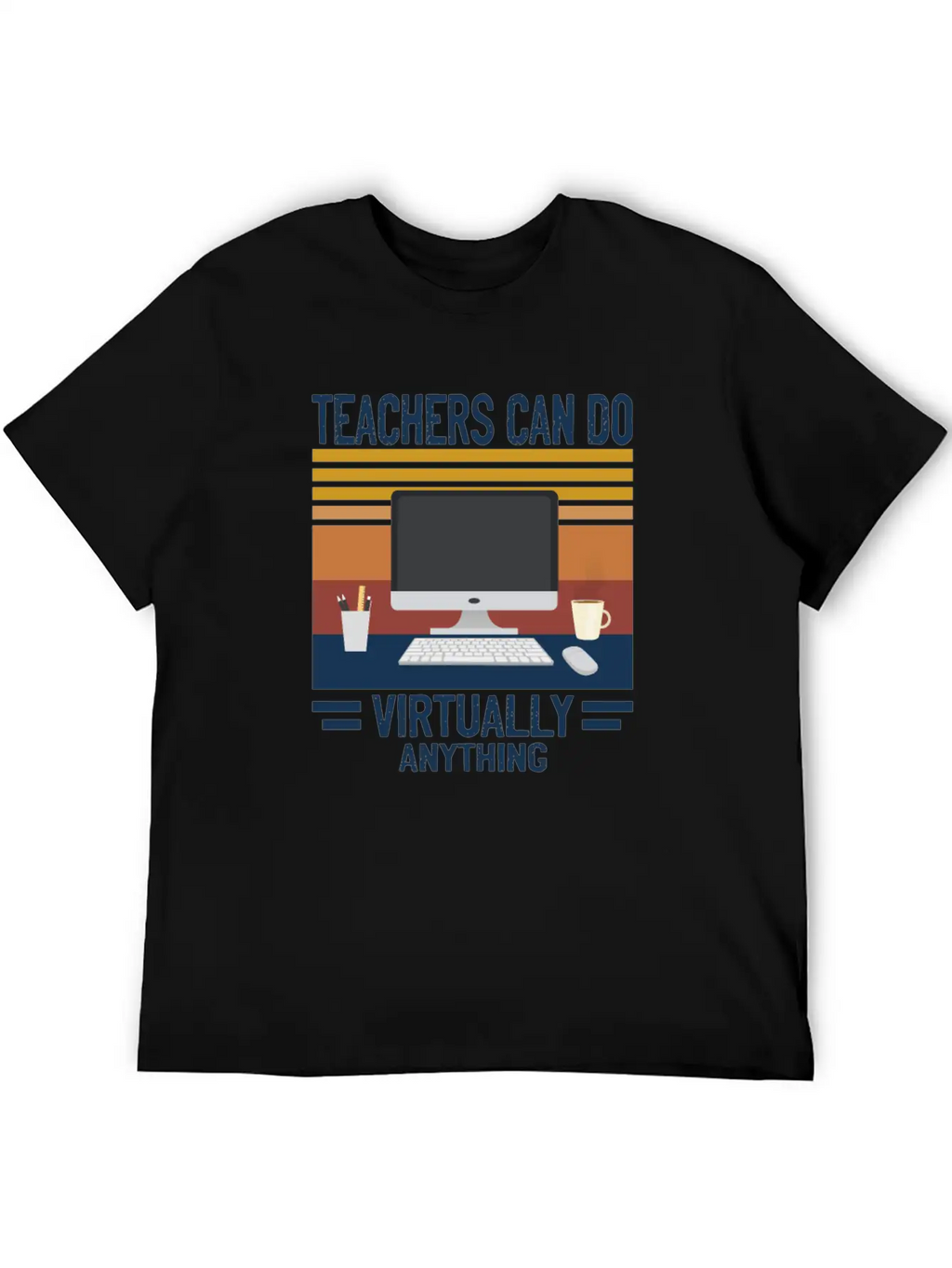 Teachers Distance Learning Relaxed Everyday Tee – Lightweight And Durable Cotton