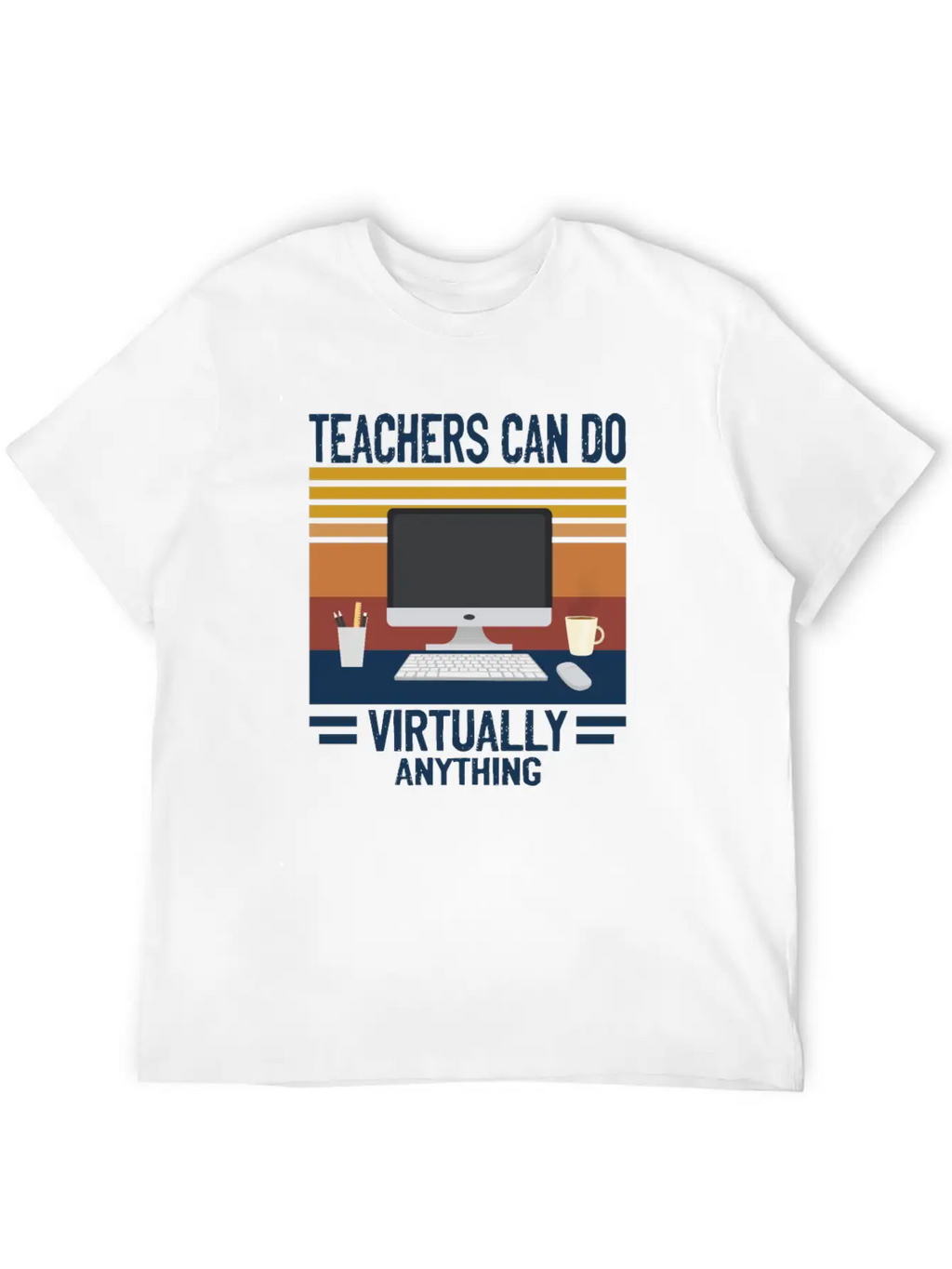 Teachers Distance Learning Relaxed Everyday Tee – Lightweight And Durable Cotton