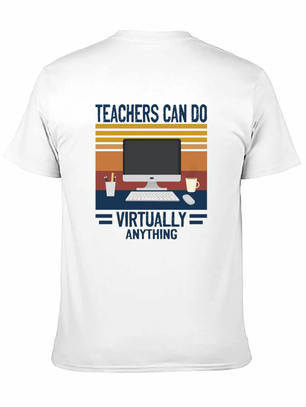 Teachers Distance Learning Relaxed Everyday Tee – Lightweight And Durable Cotton