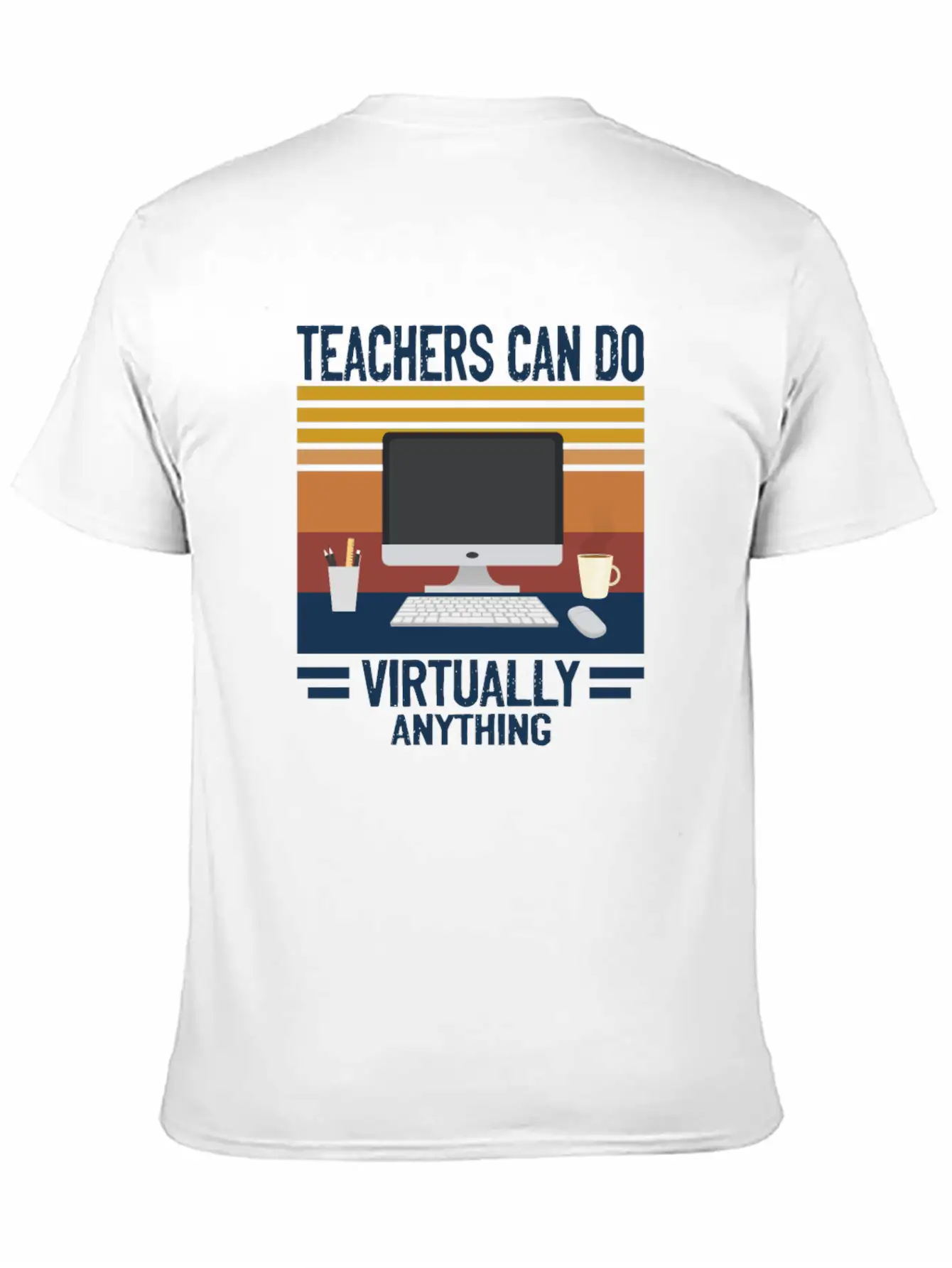 Teachers Distance Learning Relaxed Everyday Tee – Lightweight And Durable Cotton