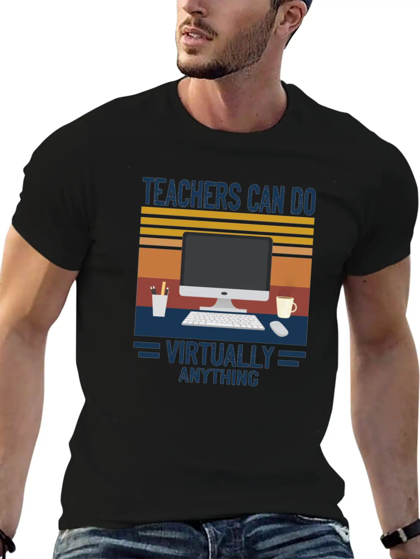 Teachers Distance Learning Relaxed Everyday Tee – Lightweight And Durable Cotton