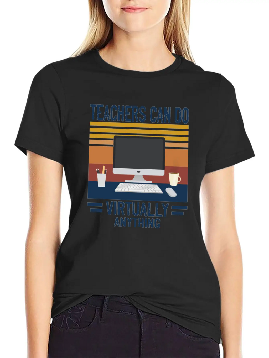 Teachers Distance Learning Relaxed Everyday Tee – Lightweight And Durable Cotton