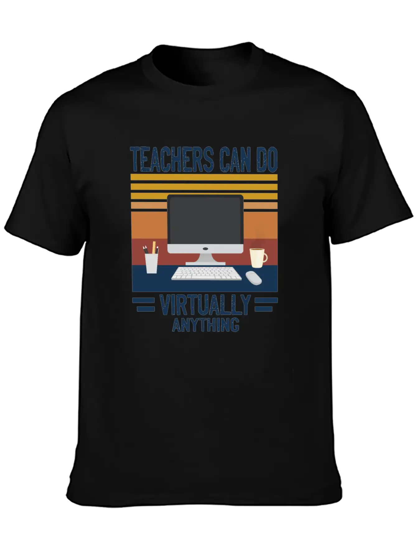 Teachers Distance Learning Relaxed Everyday Tee – Lightweight And Durable Cotton