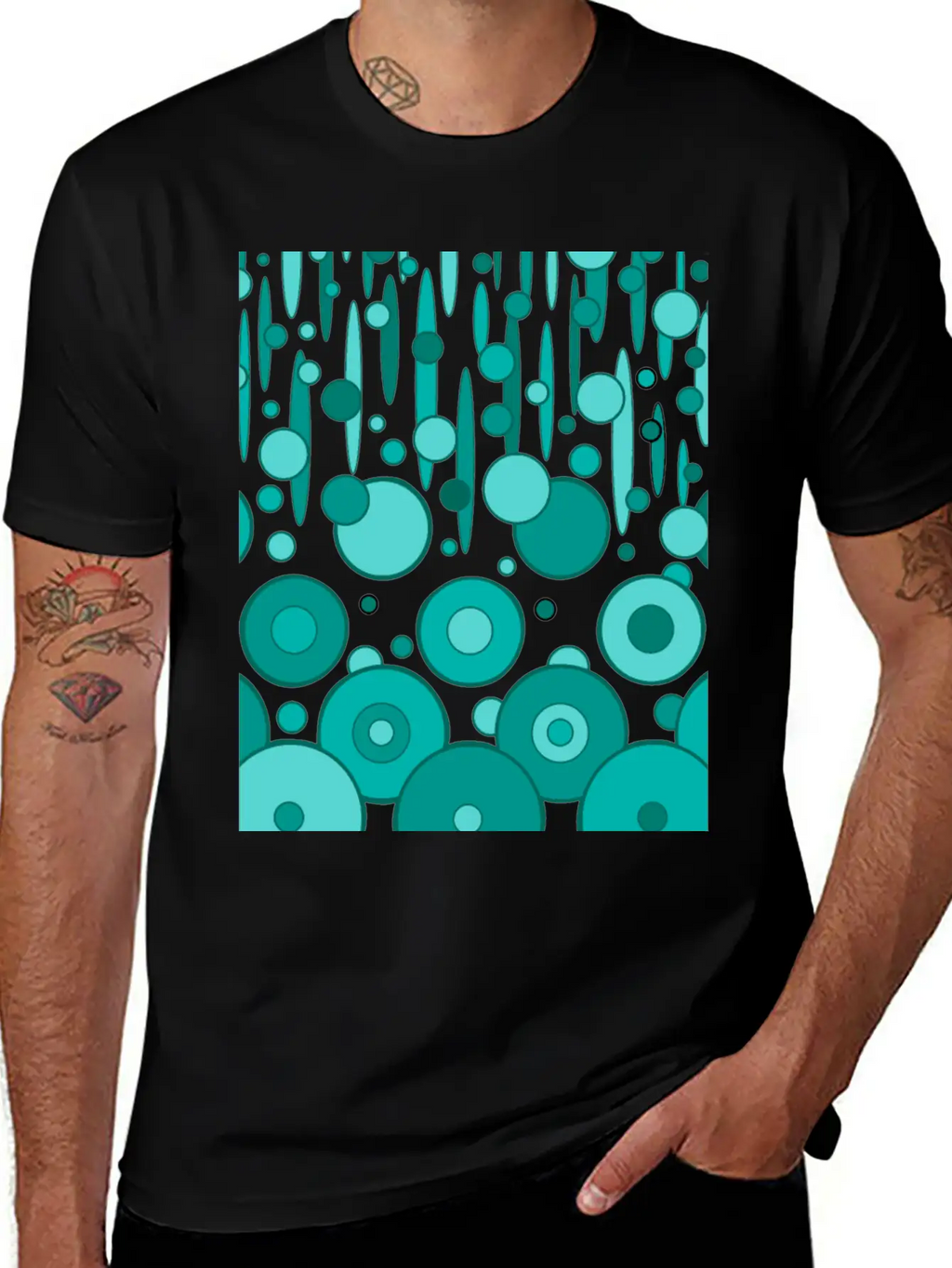 TEALDROPS Essential Cotton Tee For Daily Outfits – Unisex Style
