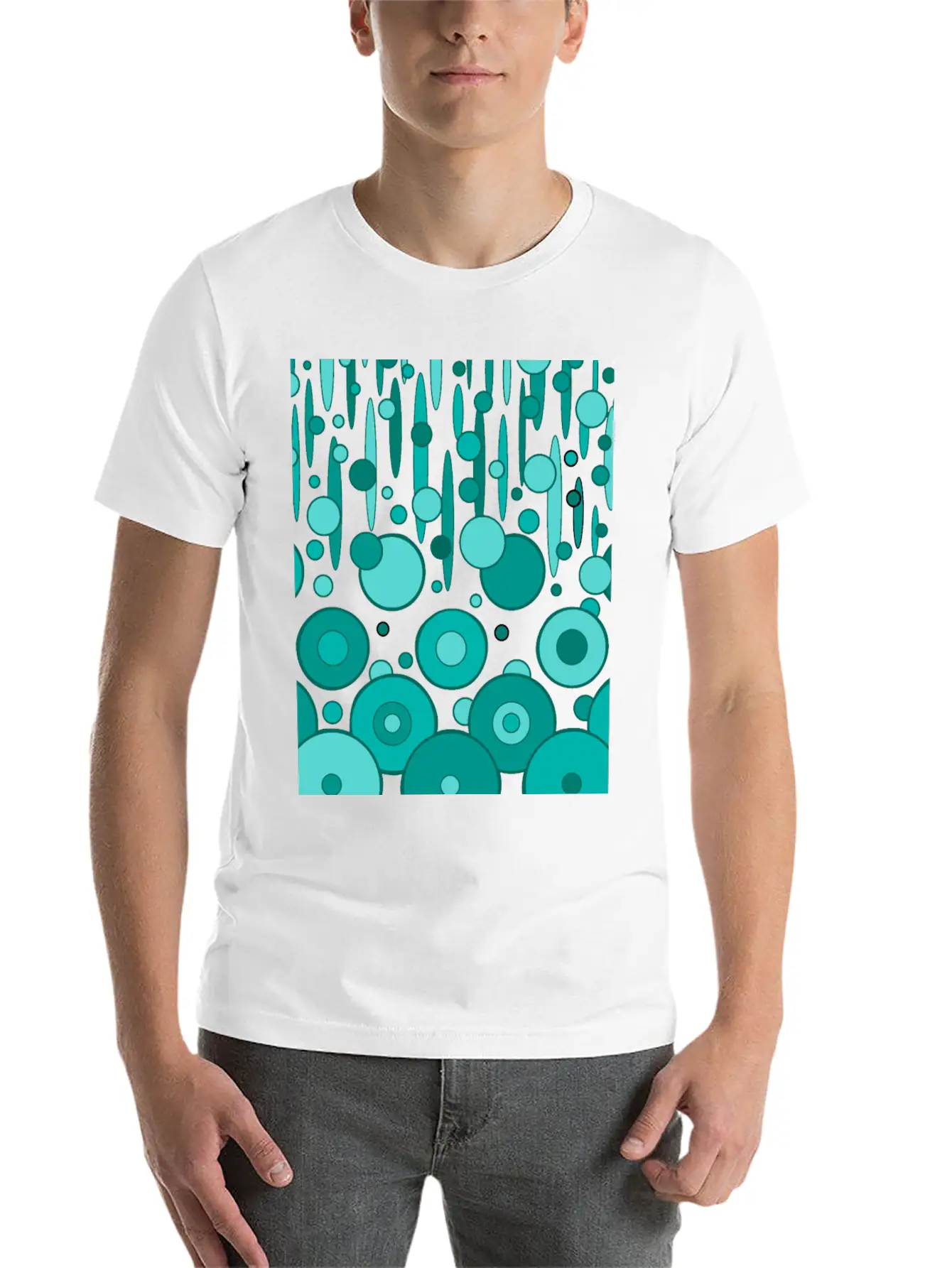 TEALDROPS Essential Cotton Tee For Daily Outfits – Unisex Style