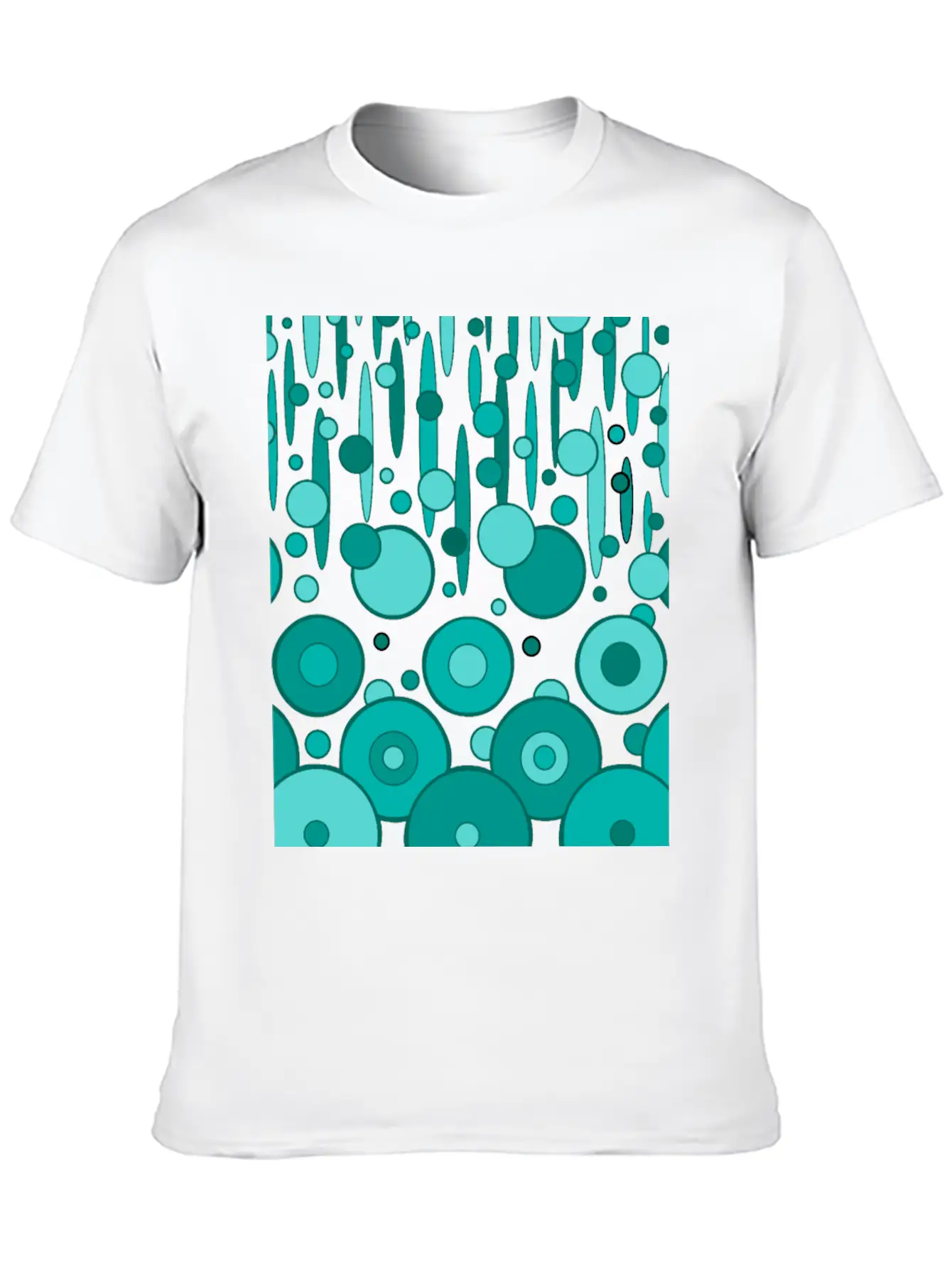 TEALDROPS Essential Cotton Tee For Daily Outfits – Unisex Style