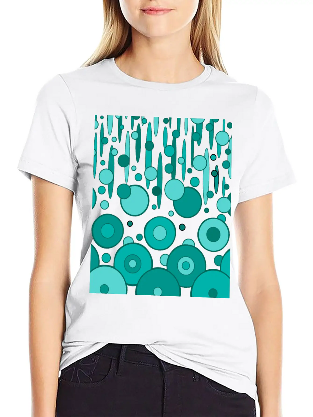 TEALDROPS Essential Cotton Tee For Daily Outfits – Unisex Style