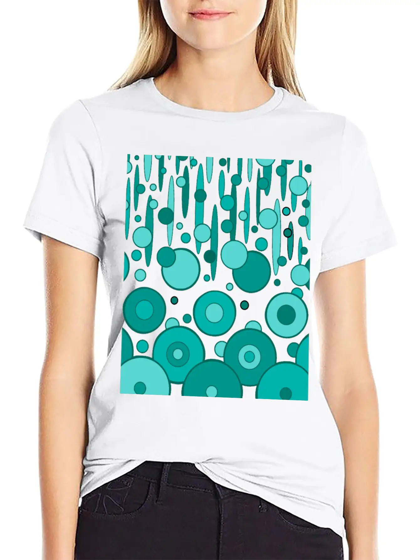 TEALDROPS Essential Cotton Tee For Daily Outfits – Unisex Style
