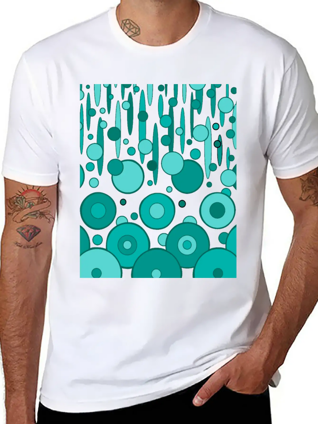 TEALDROPS Essential Cotton Tee For Daily Outfits – Unisex Style