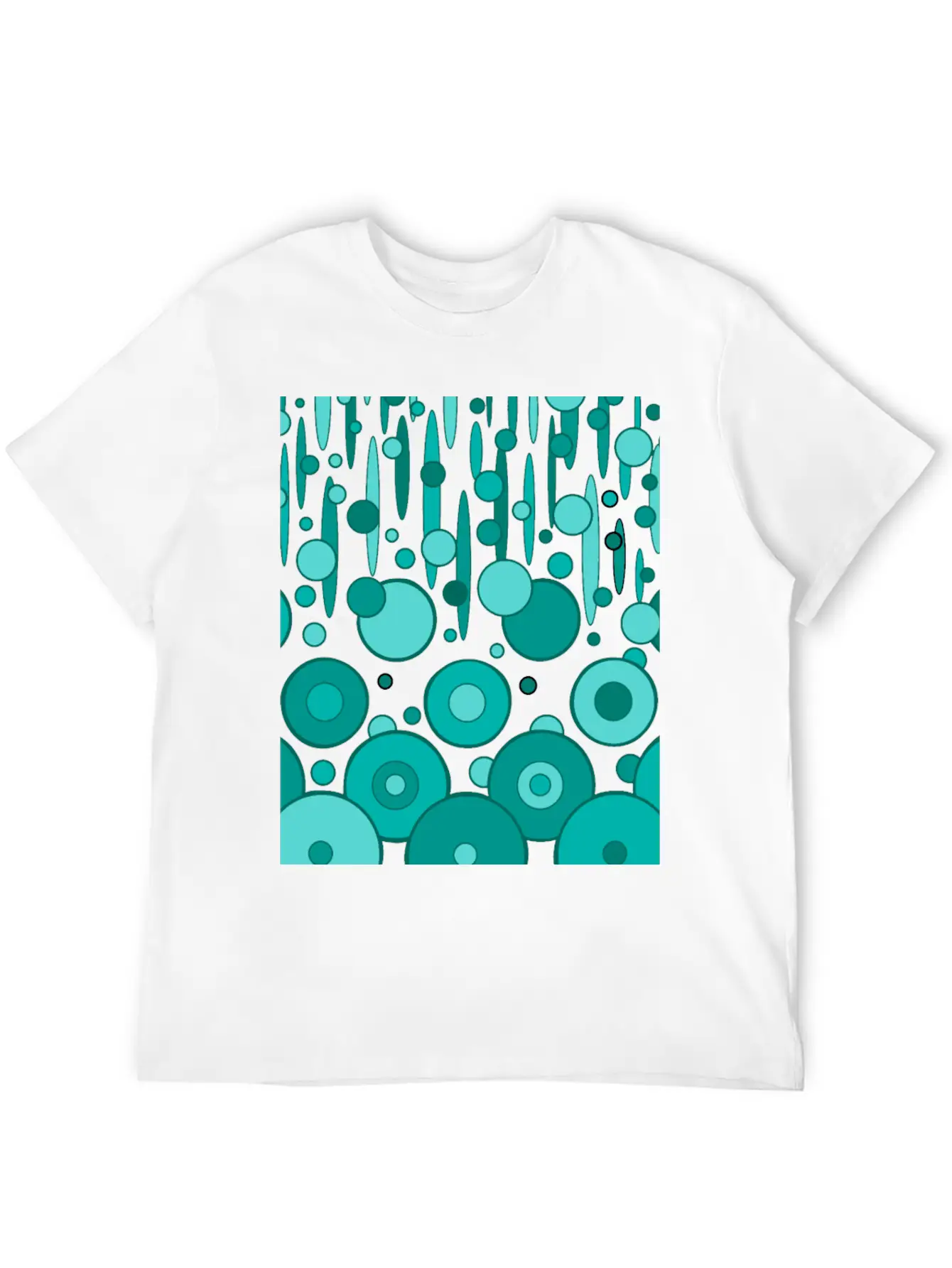 TEALDROPS Essential Cotton Tee For Daily Outfits – Unisex Style