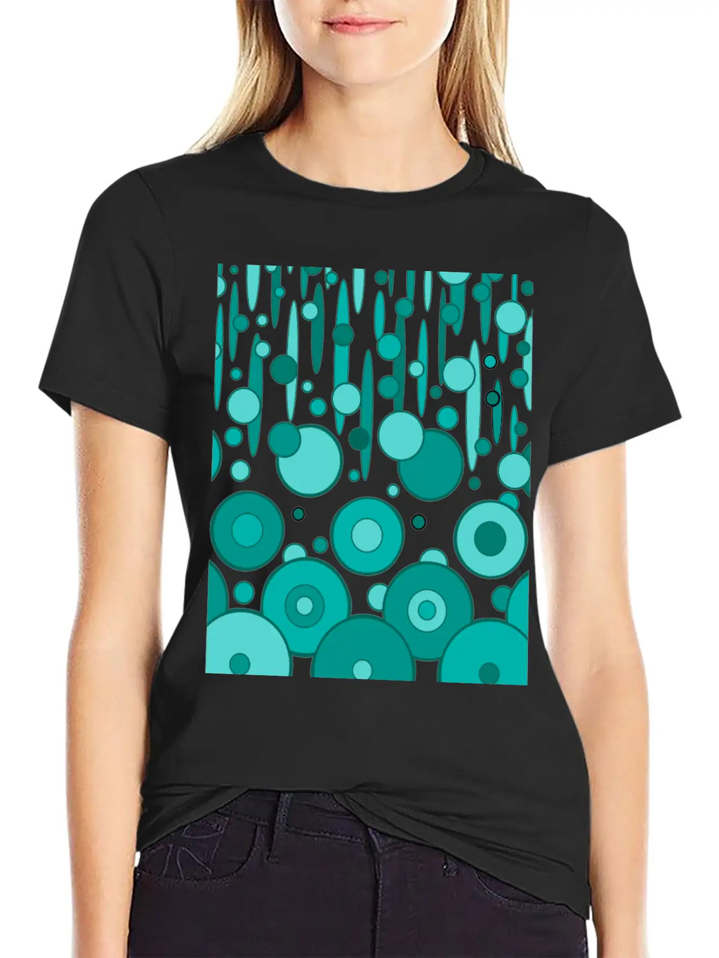 TEALDROPS Essential Cotton Tee For Daily Outfits – Unisex Style
