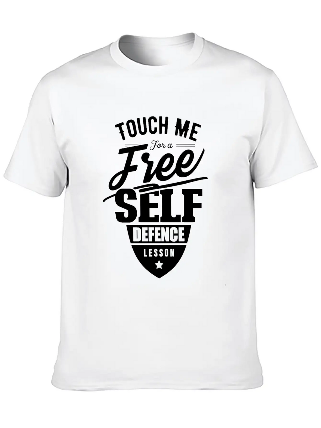 Team Self Defense Course Martial Arts School Relaxed Everyday Tee – Lightweight And Durable Cotton