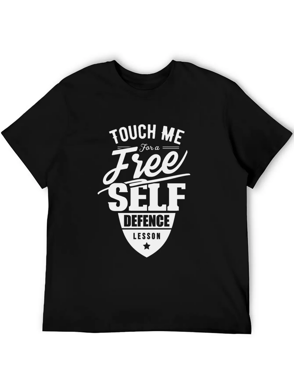 Team Self Defense Course Martial Arts School Relaxed Everyday Tee – Lightweight And Durable Cotton