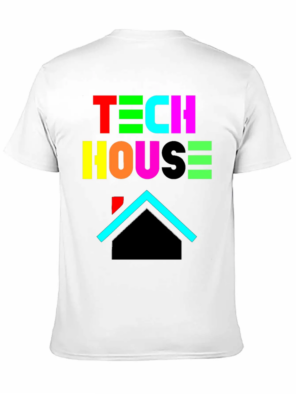 Tech House Essential Cotton Tee For Daily Outfits – Unisex Style