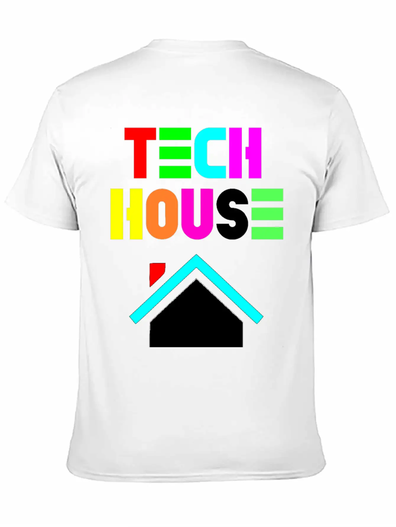 Tech House Essential Cotton Tee For Daily Outfits – Unisex Style