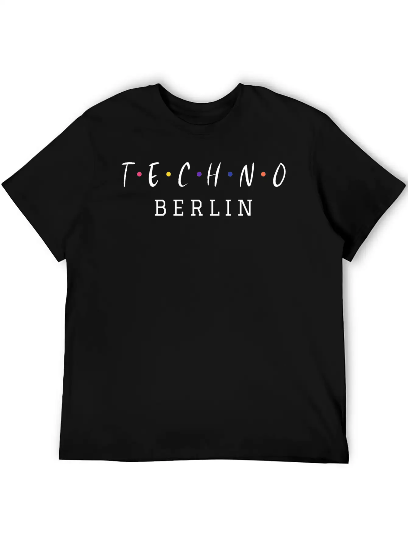 Techno Berlin Breathable Graphic T-Shirt – Perfect For Casual Days