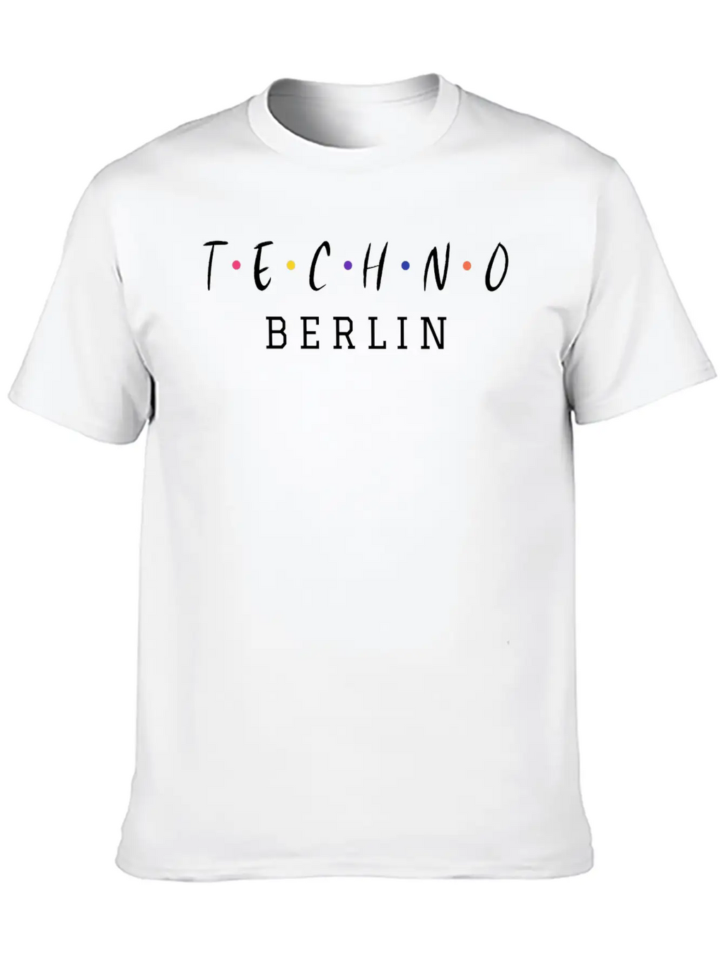Techno Berlin Breathable Graphic T-Shirt – Perfect For Casual Days