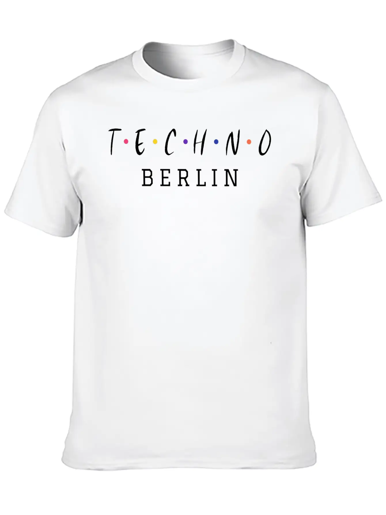 Techno Berlin Breathable Graphic T-Shirt – Perfect For Casual Days