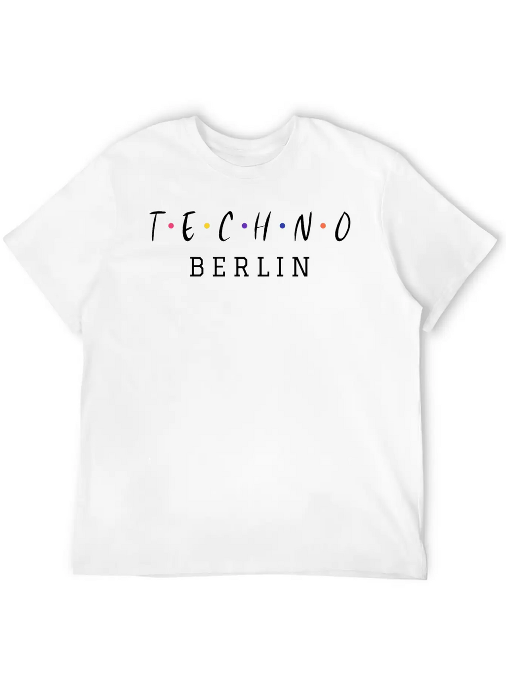 Techno Berlin Breathable Graphic T-Shirt – Perfect For Casual Days