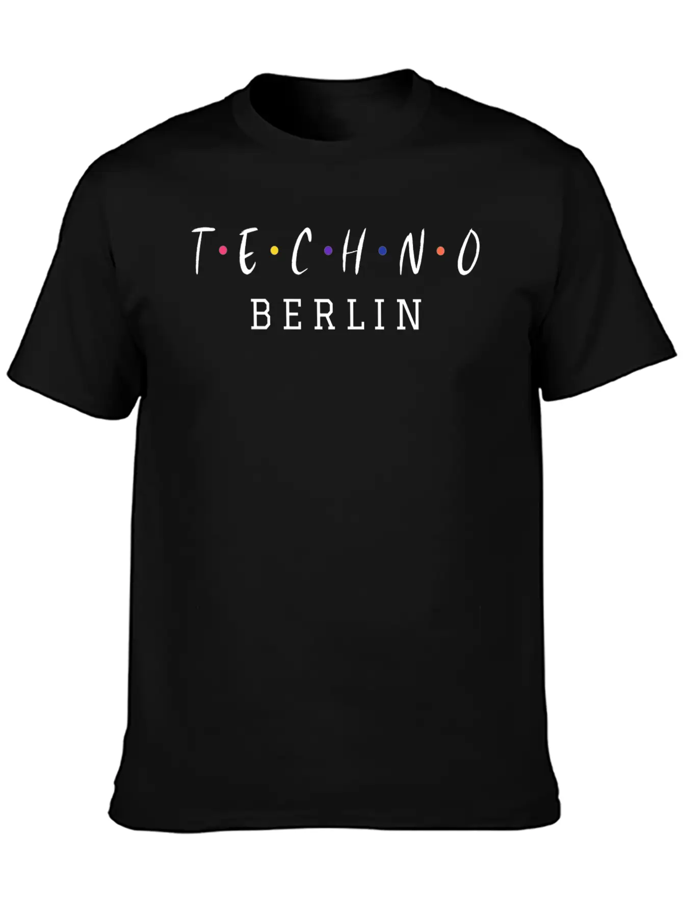 Techno Berlin Breathable Graphic T-Shirt – Perfect For Casual Days