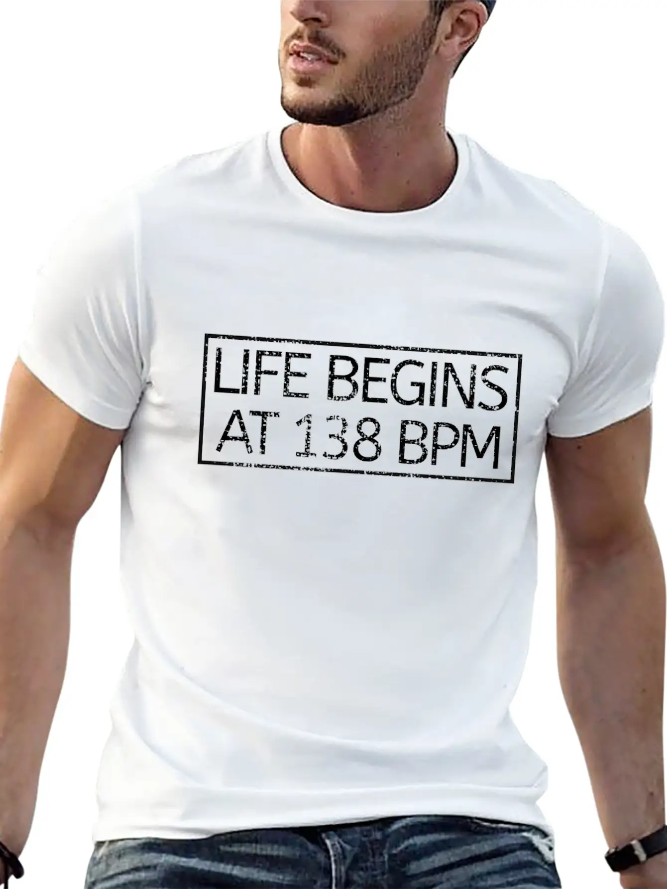 Techno BPM Lifestyle Essential Cotton Tee For Daily Outfits – Unisex Style
