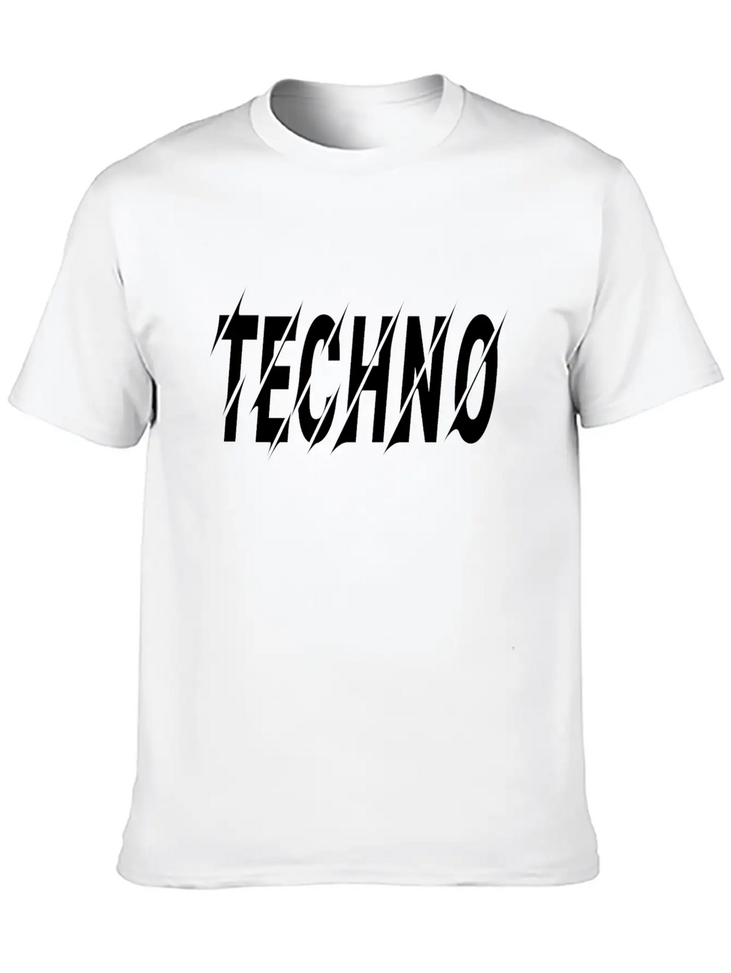 Techno Classic Cotton Tee – Unisex Comfort For Any Season