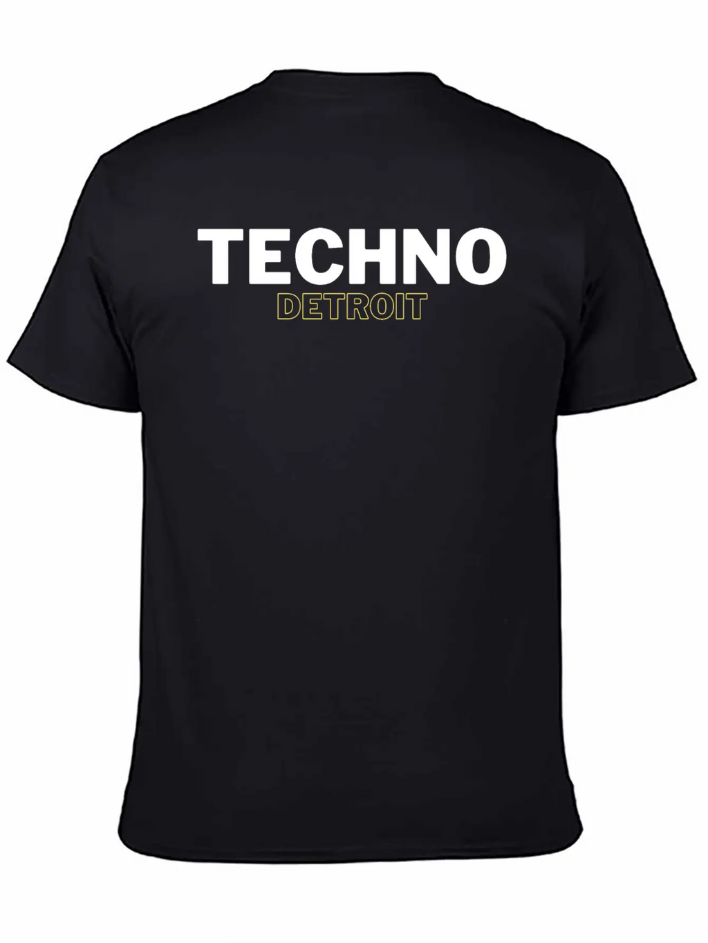 Techno Detroit Basic Graphic T-Shirt – Daily Comfort In Soft Cotton