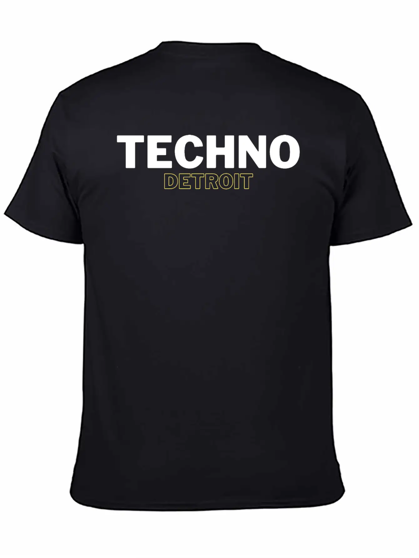 Techno Detroit Basic Graphic T-Shirt – Daily Comfort In Soft Cotton