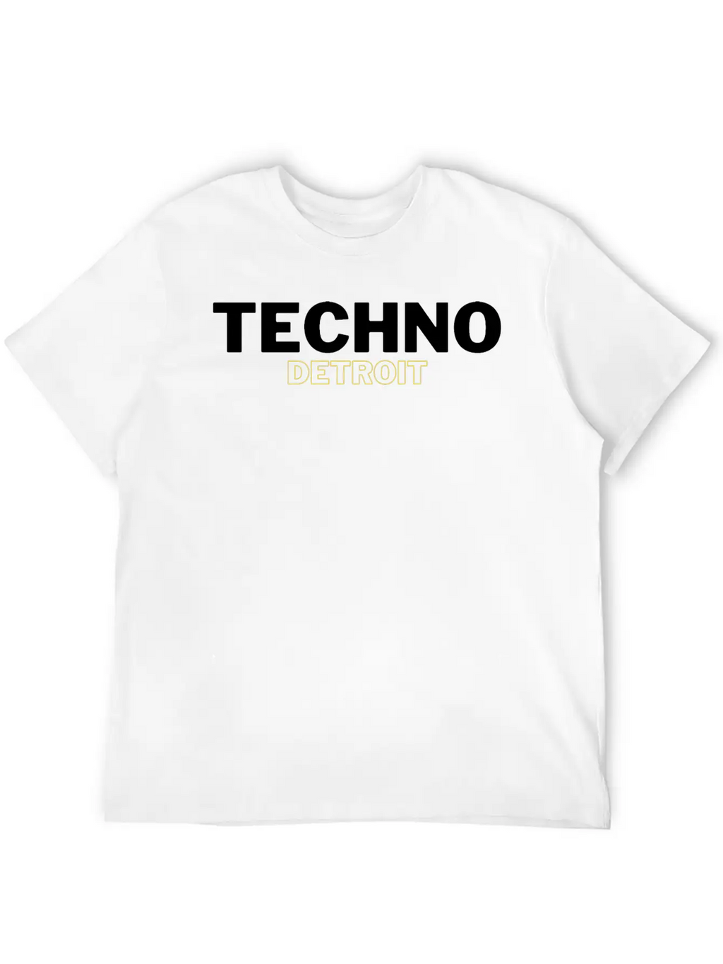 Techno Detroit Basic Graphic T-Shirt – Daily Comfort In Soft Cotton