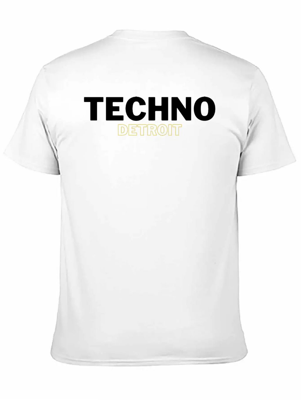 Techno Detroit Basic Graphic T-Shirt – Daily Comfort In Soft Cotton