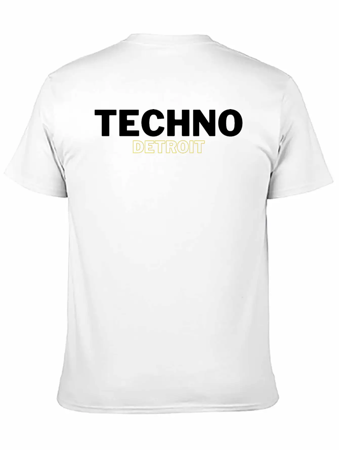 Techno Detroit Basic Graphic T-Shirt – Daily Comfort In Soft Cotton