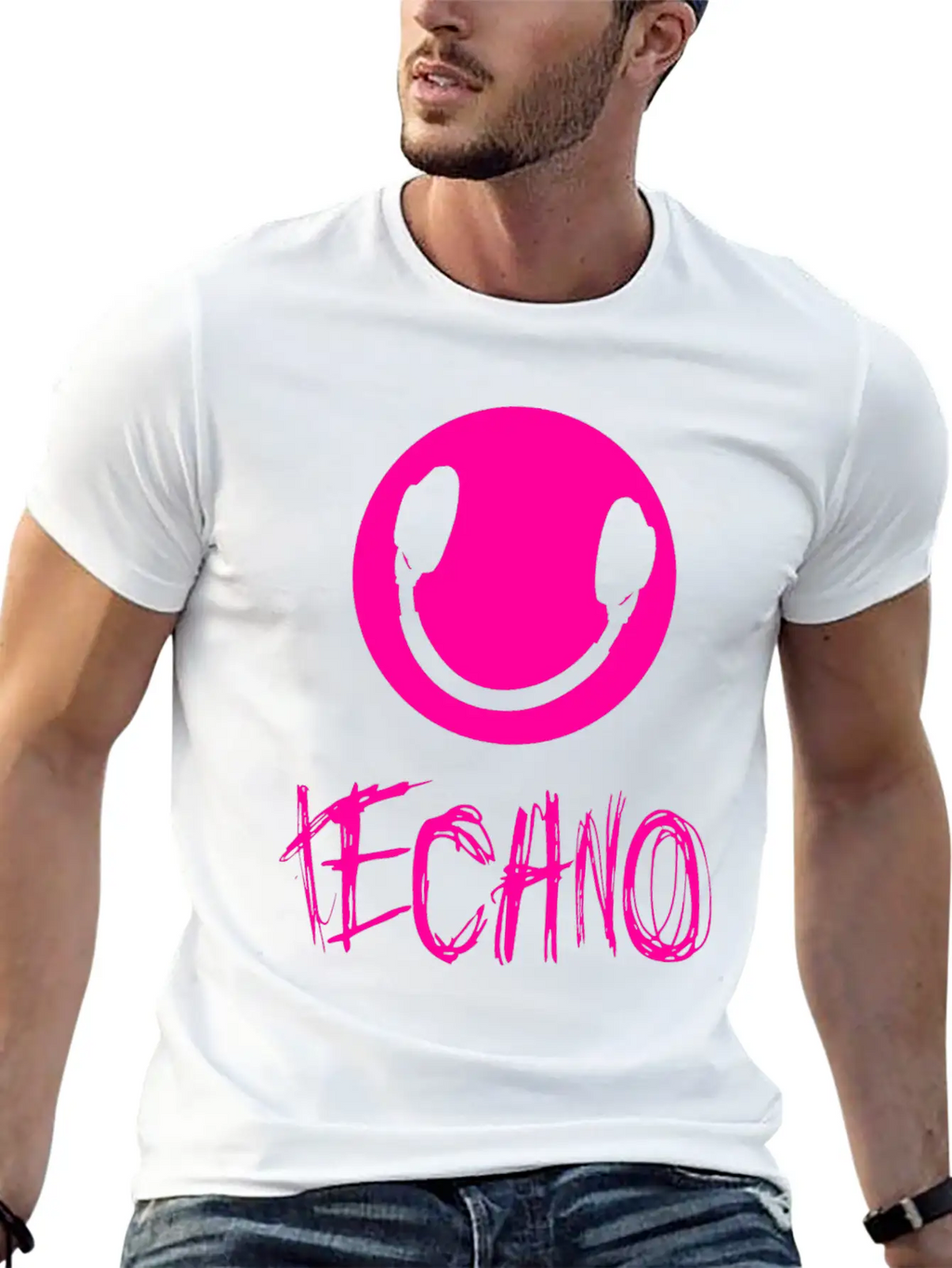 Techno Music Stylish Everyday T-Shirt – Unisex Basic Cotton Tee