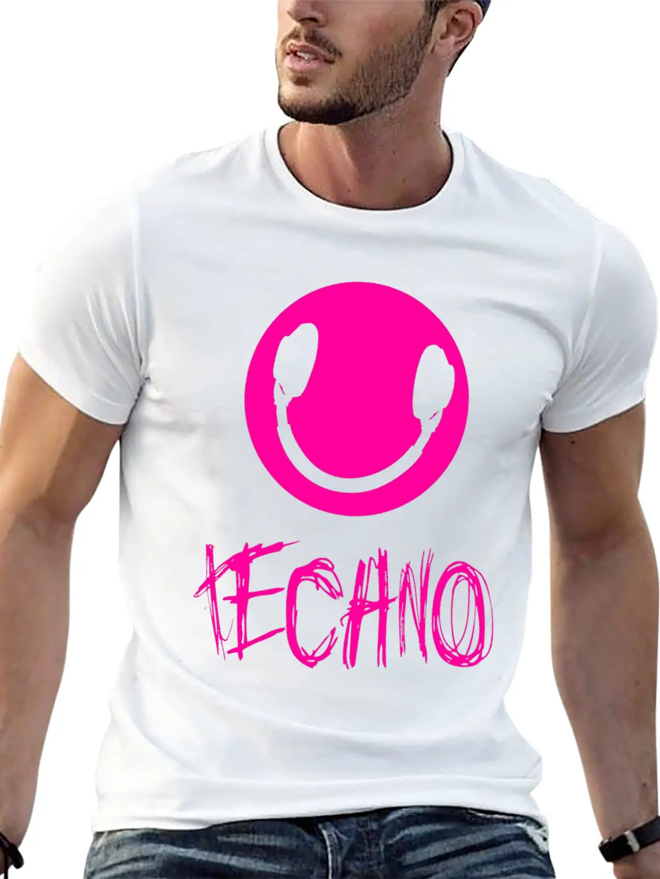 Techno Music Stylish Everyday T-Shirt – Unisex Basic Cotton Tee