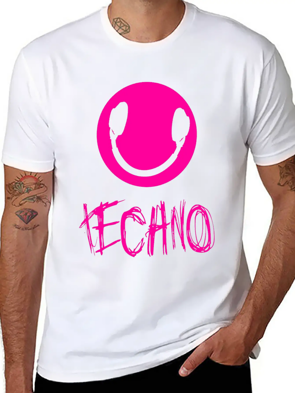 Techno Music Stylish Everyday T-Shirt – Unisex Basic Cotton Tee