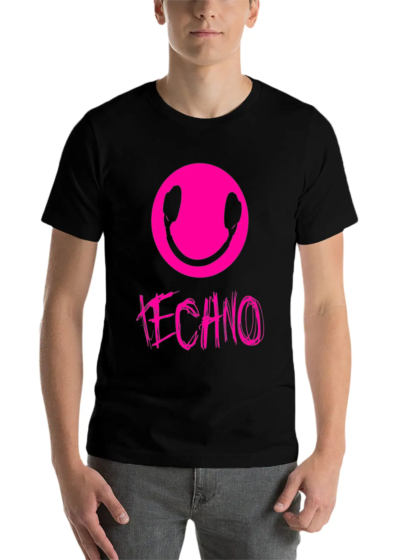 Techno Music Stylish Everyday T-Shirt – Unisex Basic Cotton Tee