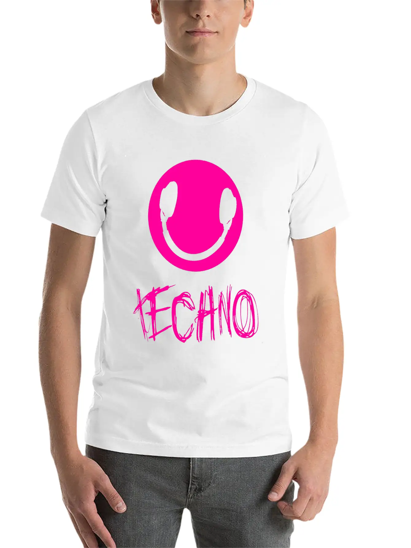 Techno Music Stylish Everyday T-Shirt – Unisex Basic Cotton Tee