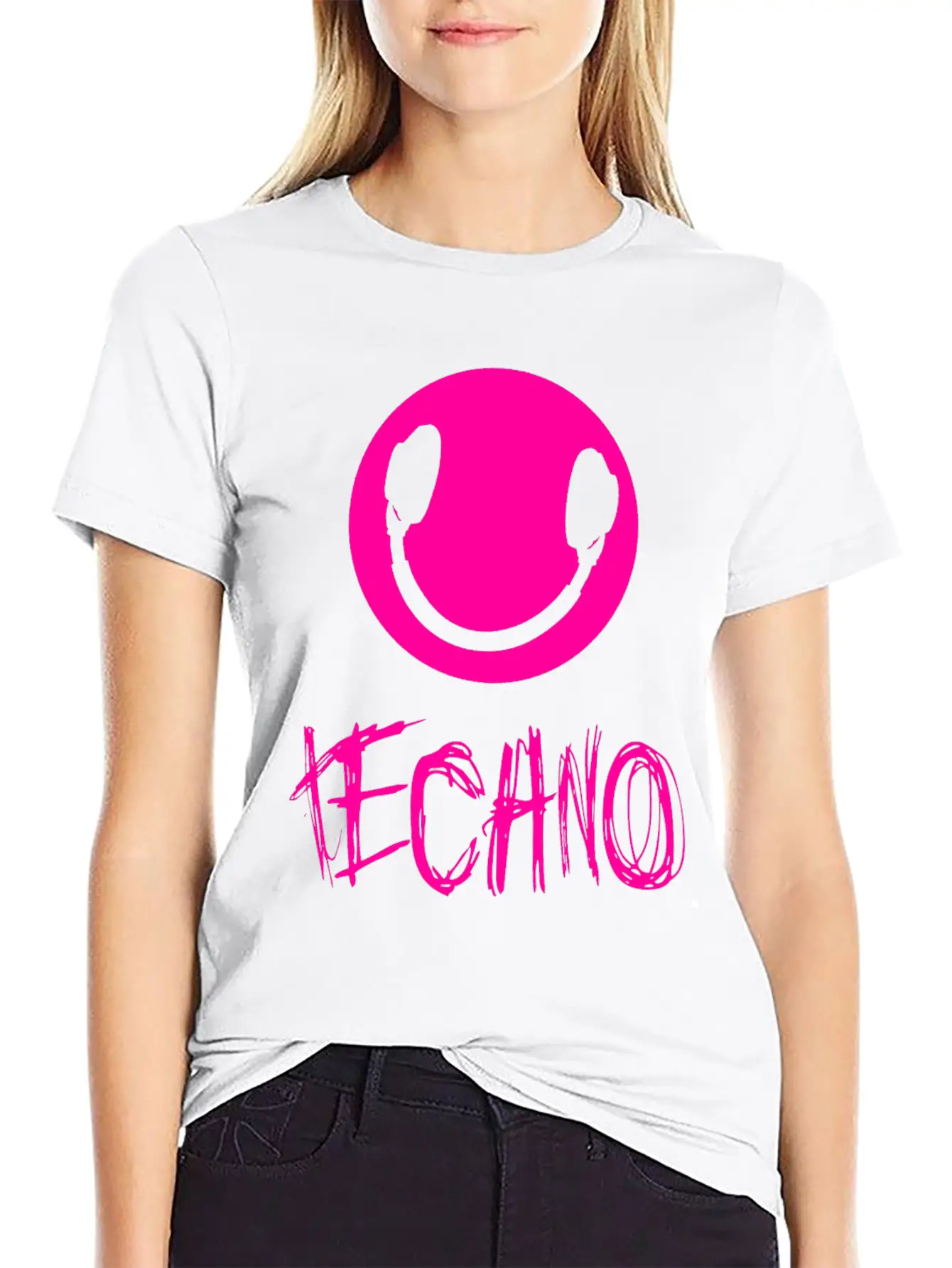 Techno Music Stylish Everyday T-Shirt – Unisex Basic Cotton Tee