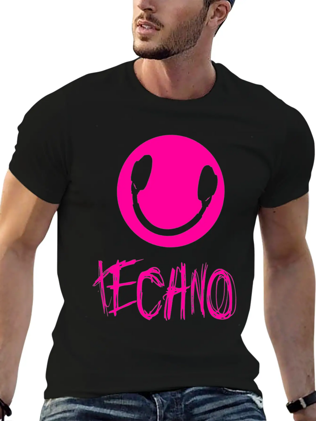 Techno Music Stylish Everyday T-Shirt – Unisex Basic Cotton Tee