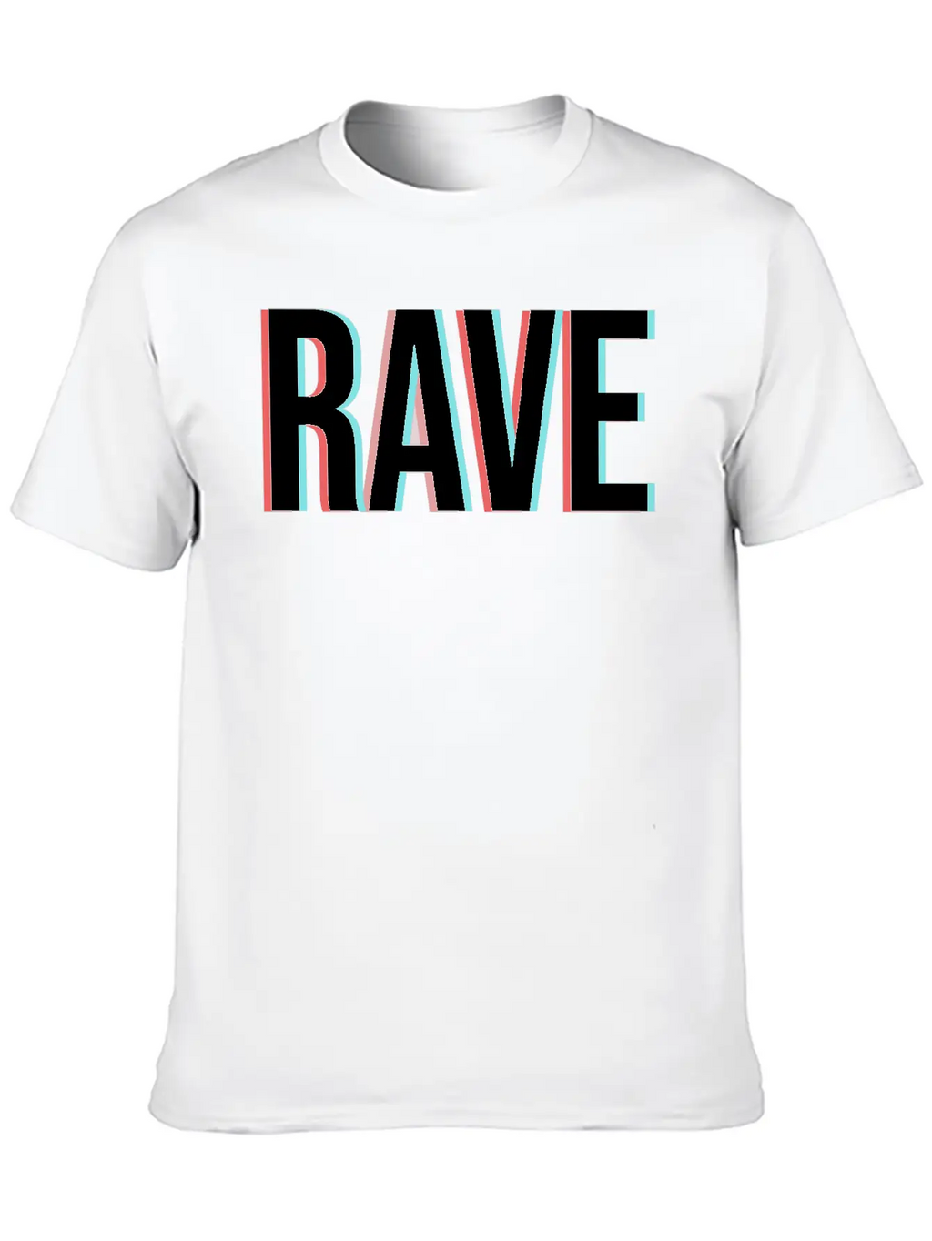 Techno Rave Raver Bass Festival Music EDM Gift Breathable Graphic T-Shirt – Perfect For Casual Days