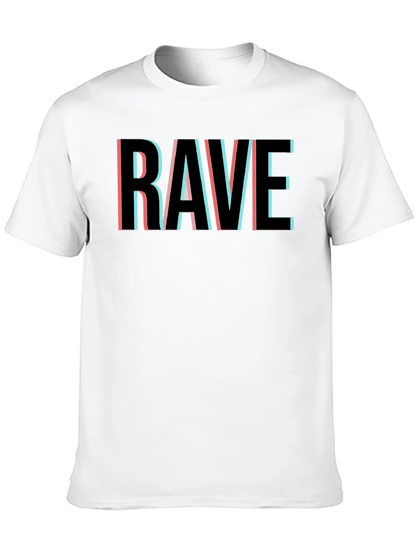 Techno Rave Raver Bass Festival Music EDM Gift Breathable Graphic T-Shirt – Perfect For Casual Days