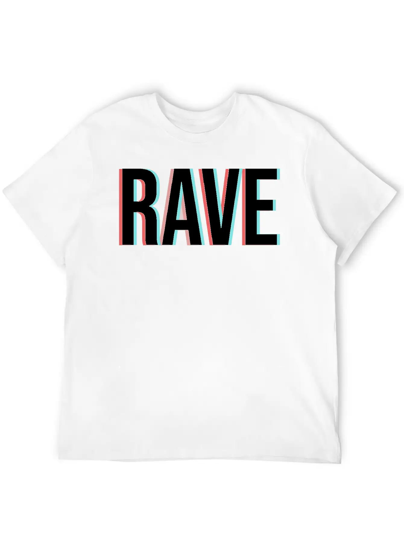 Techno Rave Raver Bass Festival Music EDM Gift Breathable Graphic T-Shirt – Perfect For Casual Days