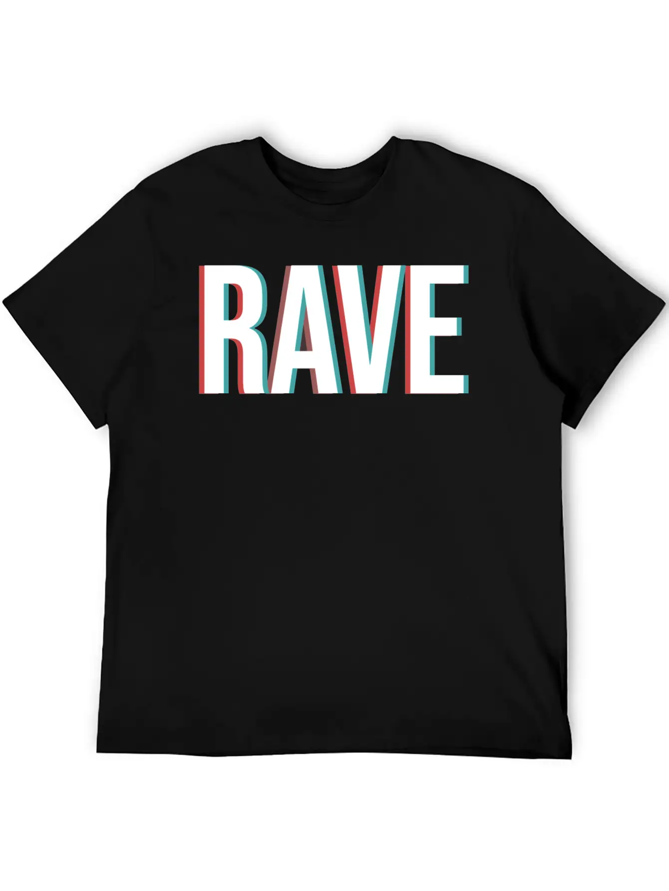Techno Rave Raver Bass Festival Music EDM Gift Breathable Graphic T-Shirt – Perfect For Casual Days