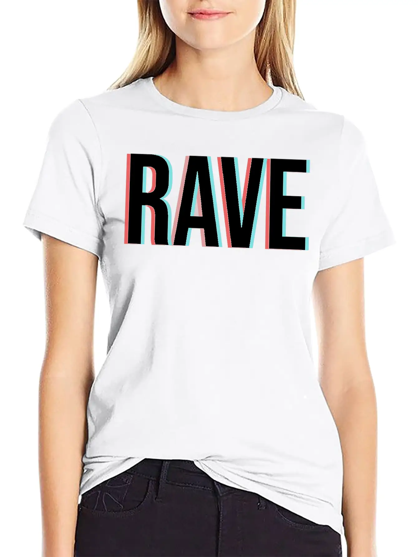 Techno Rave Raver Bass Festival Music EDM Gift Breathable Graphic T-Shirt – Perfect For Casual Days
