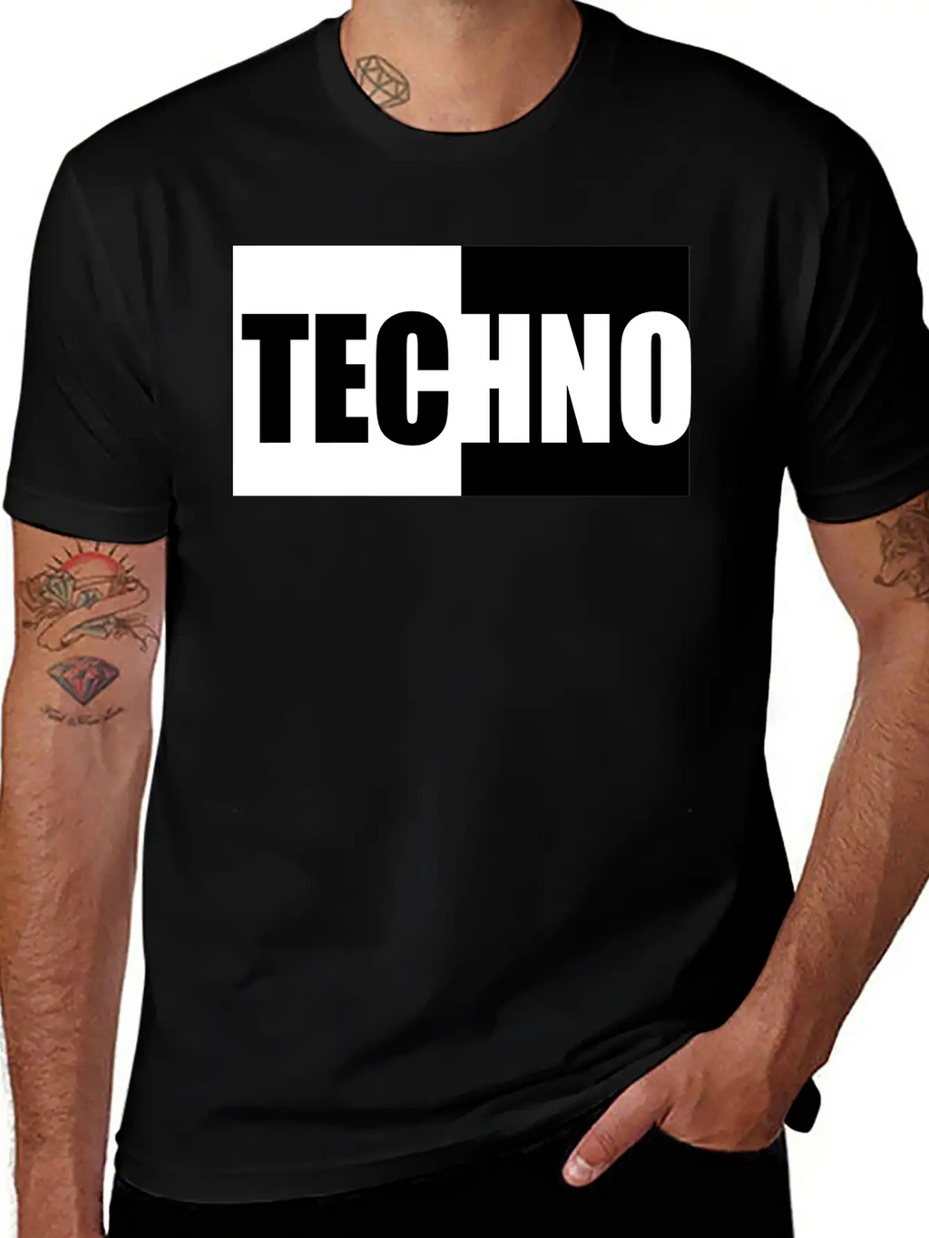 Techno Relaxed Everyday Tee – Lightweight And Durable Cotton
