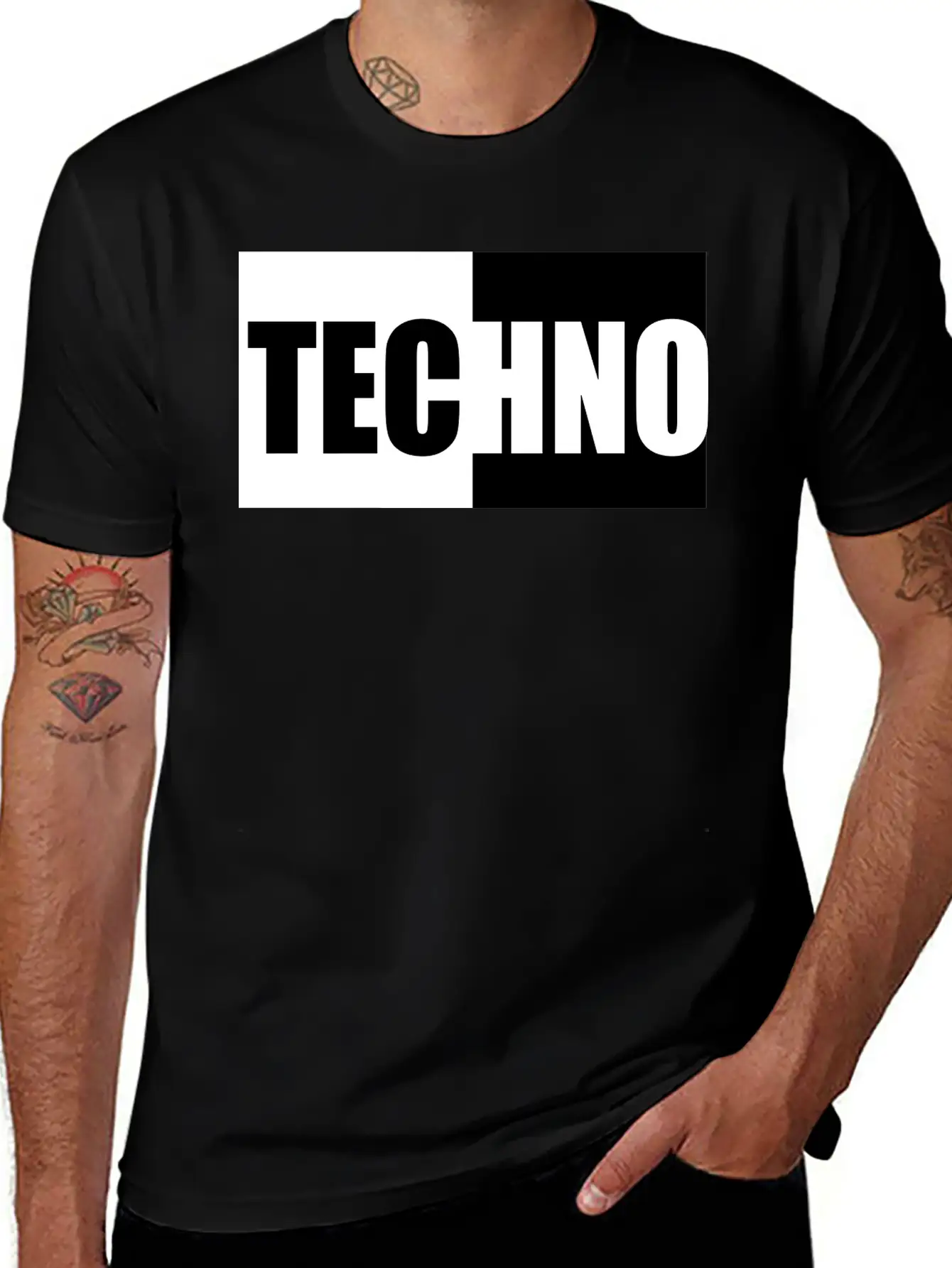 Techno Relaxed Everyday Tee – Lightweight And Durable Cotton