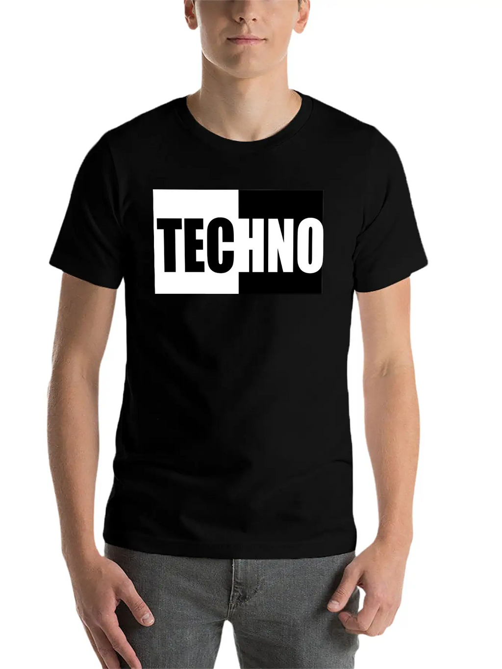 Techno Relaxed Everyday Tee – Lightweight And Durable Cotton